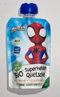Bio-Quetschie Superhelden - Apfel, Banane & Vollkorn-Dinkel