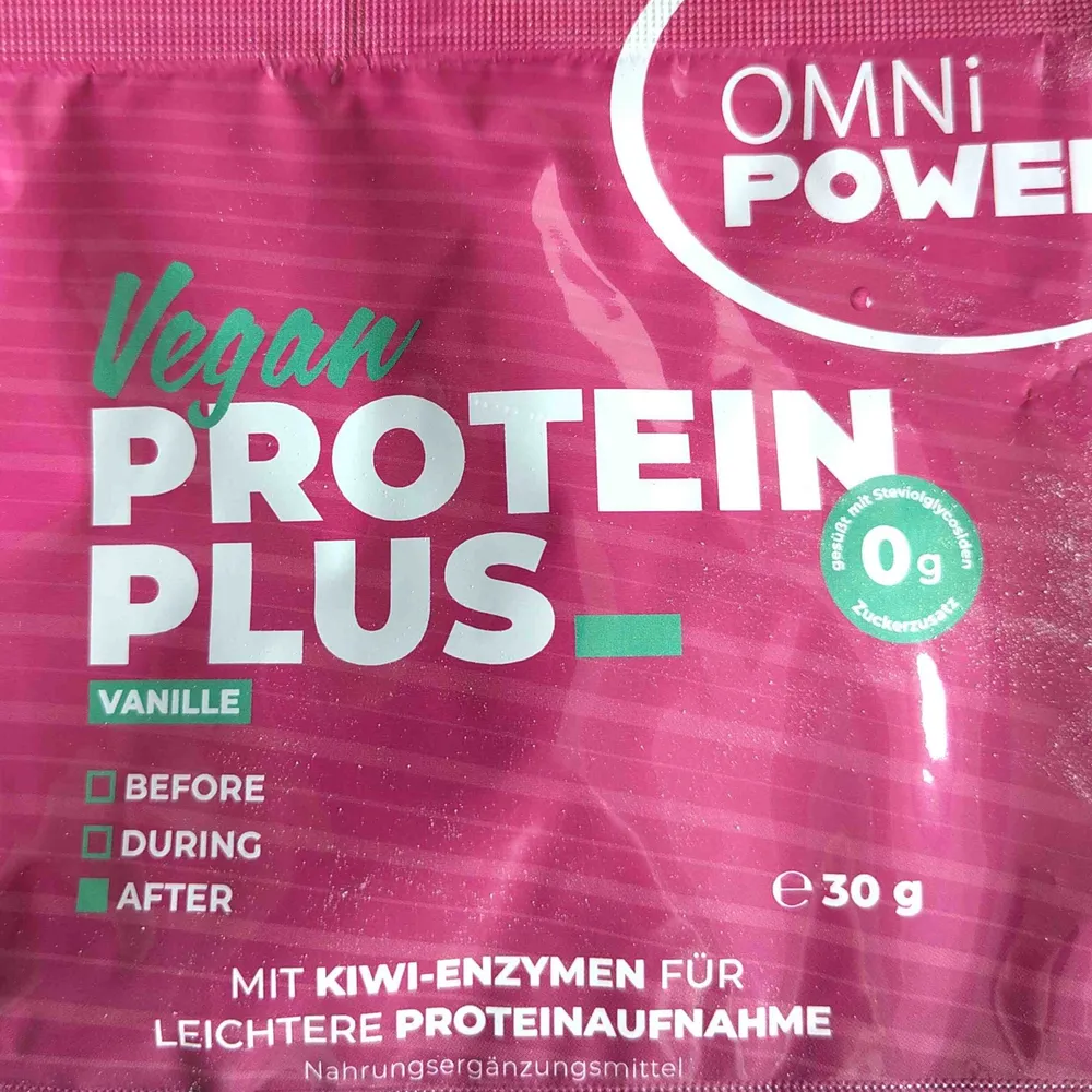 Vegan Protein Plus Vanille