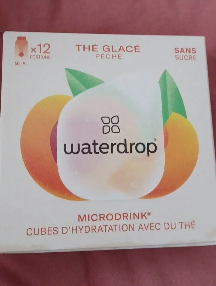 Thé glacé pêche