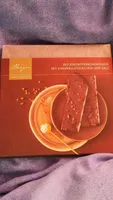 Bio edelbitterschokolade mit karamellstückchen und salz