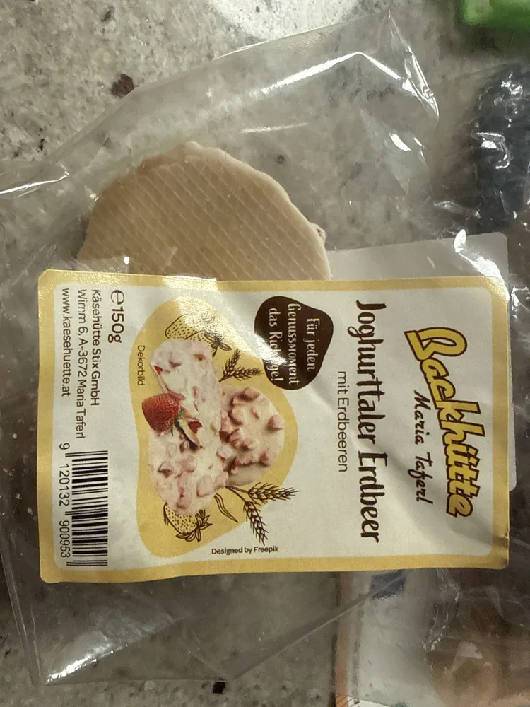 Joghurttaller Erdbeer