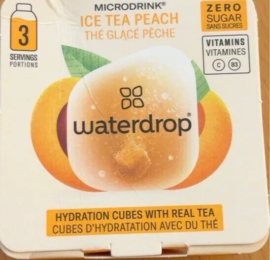 Waterdrop Ice Tea Peach
