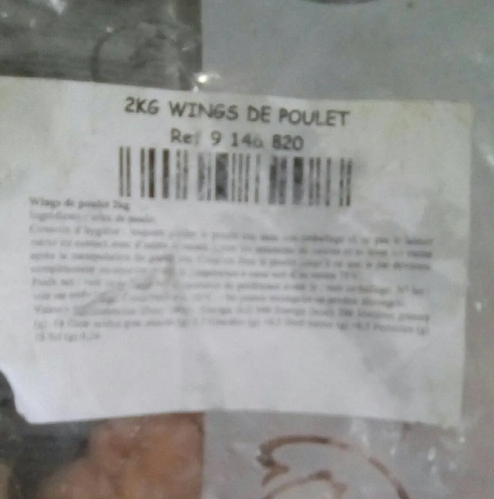 Wings de poulet