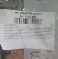 Wings de poulet