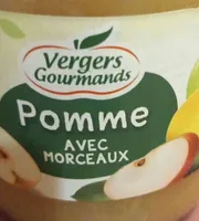 Compote de pomme avec morceaux