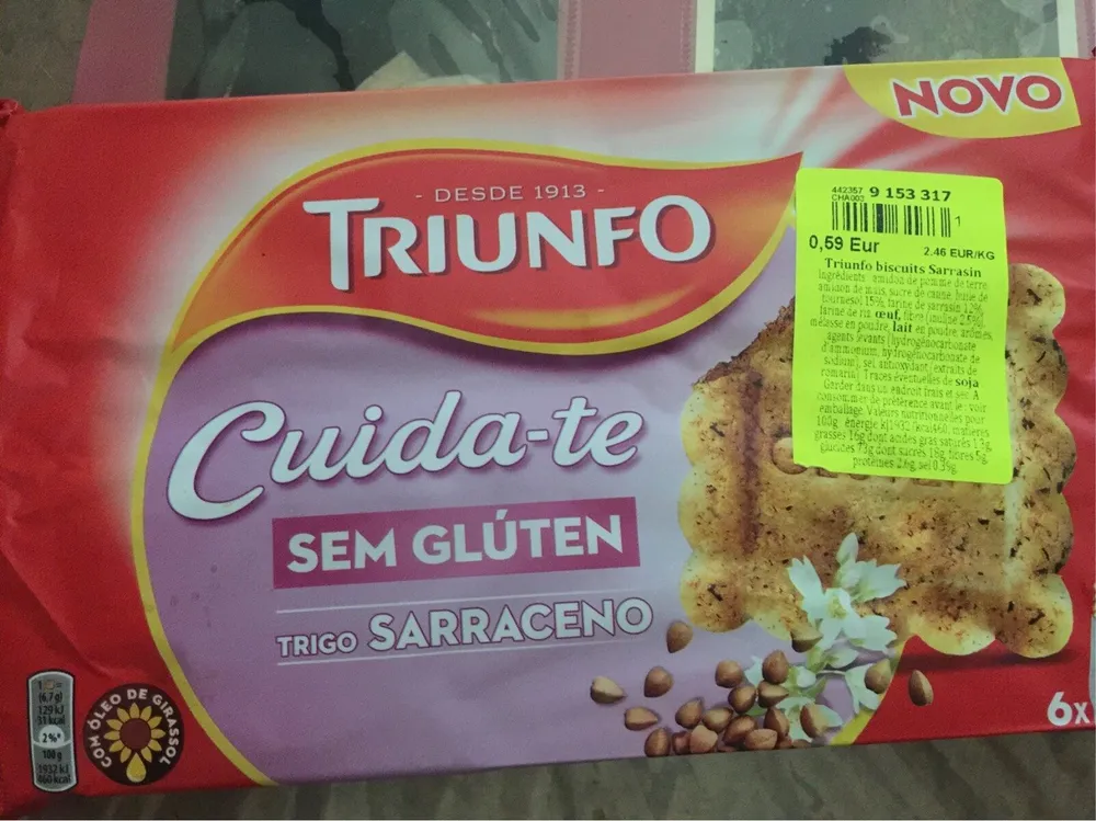 Triunfo sans gluten