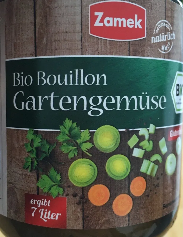 Bio bouillon gartengemüse