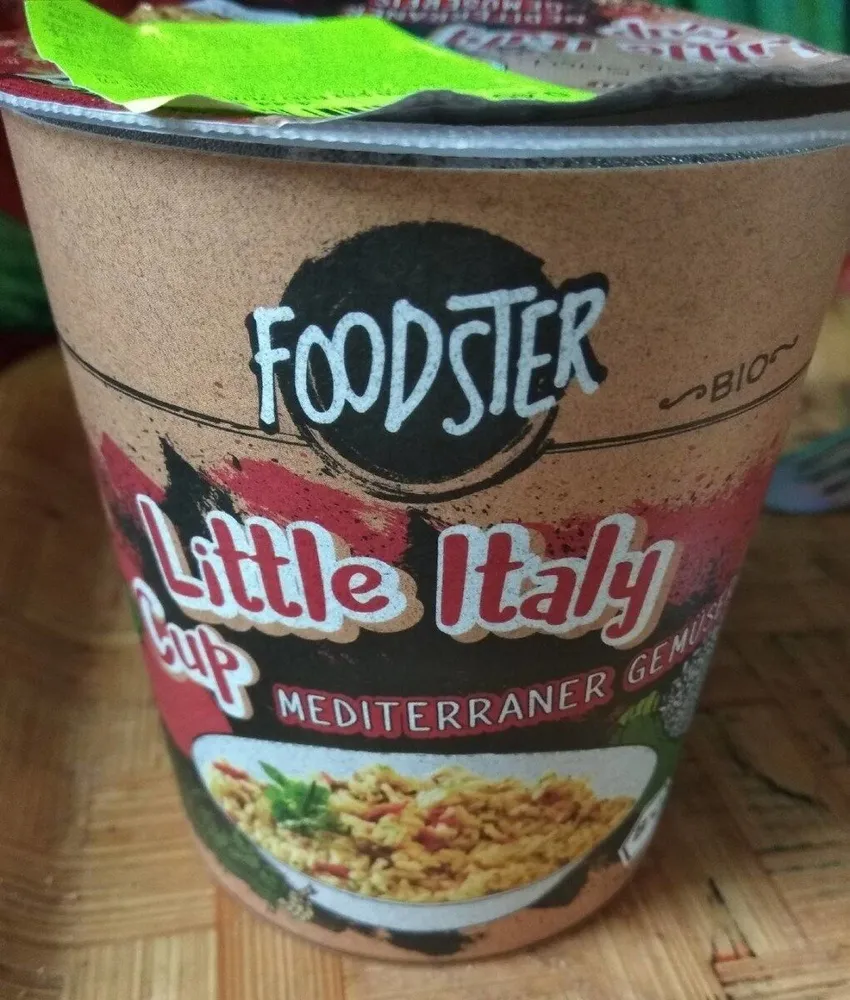 Little Italy cup, riz bio méditerranéen