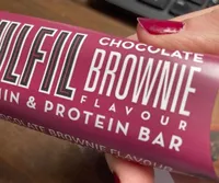 Chocolate brownie vitamin and protein