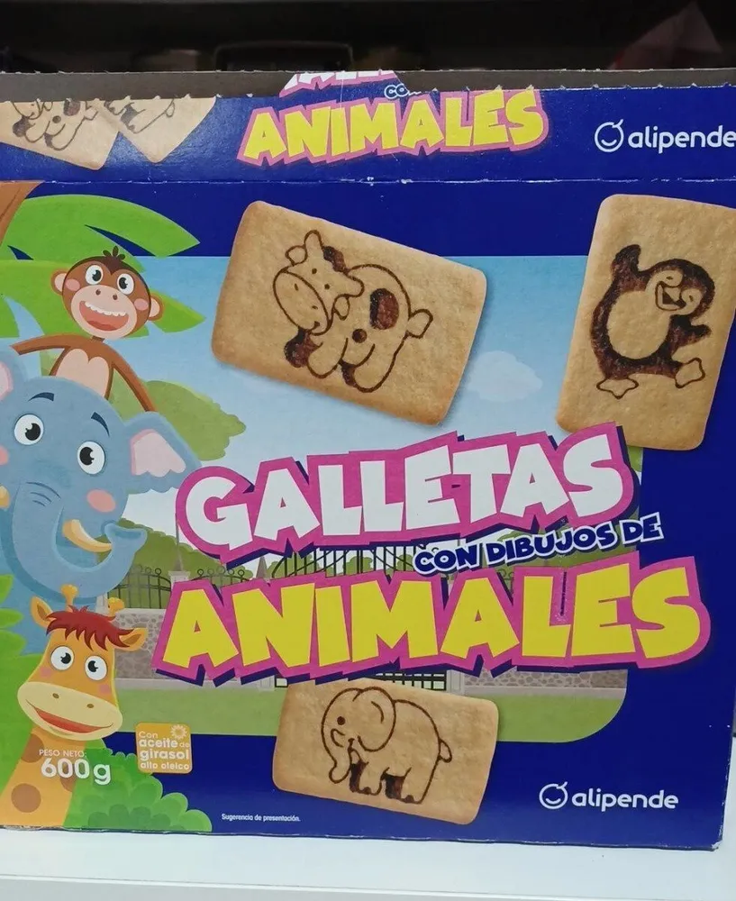 Galletas con dibujos de animales