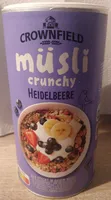 Müsli Crunchy Heidelbeere