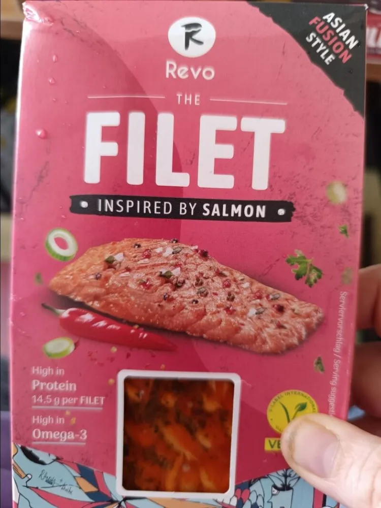 Filet inspired by Salmon Asian Fusion Style