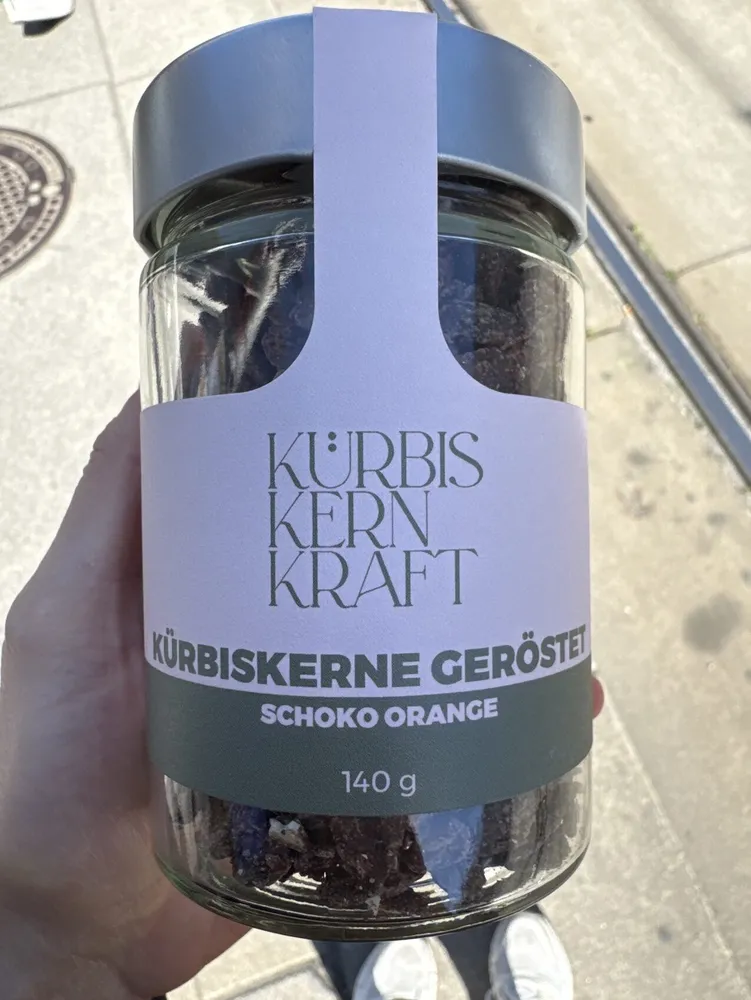 Kürbiskerne Geröstet Schoko-Orange