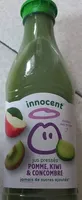 Jus pressés pomme, kiwi et concombre