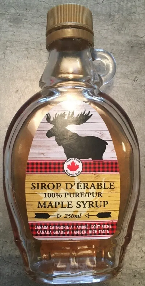 Sirop d'érable 100% pur