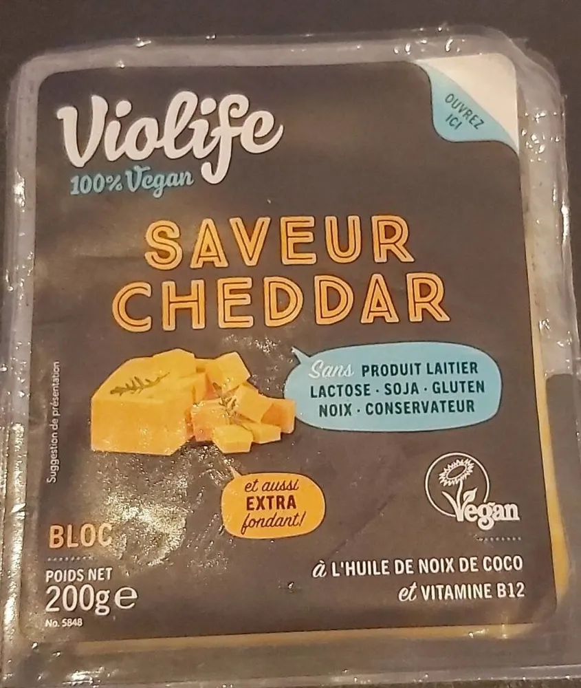Saveur cheddar