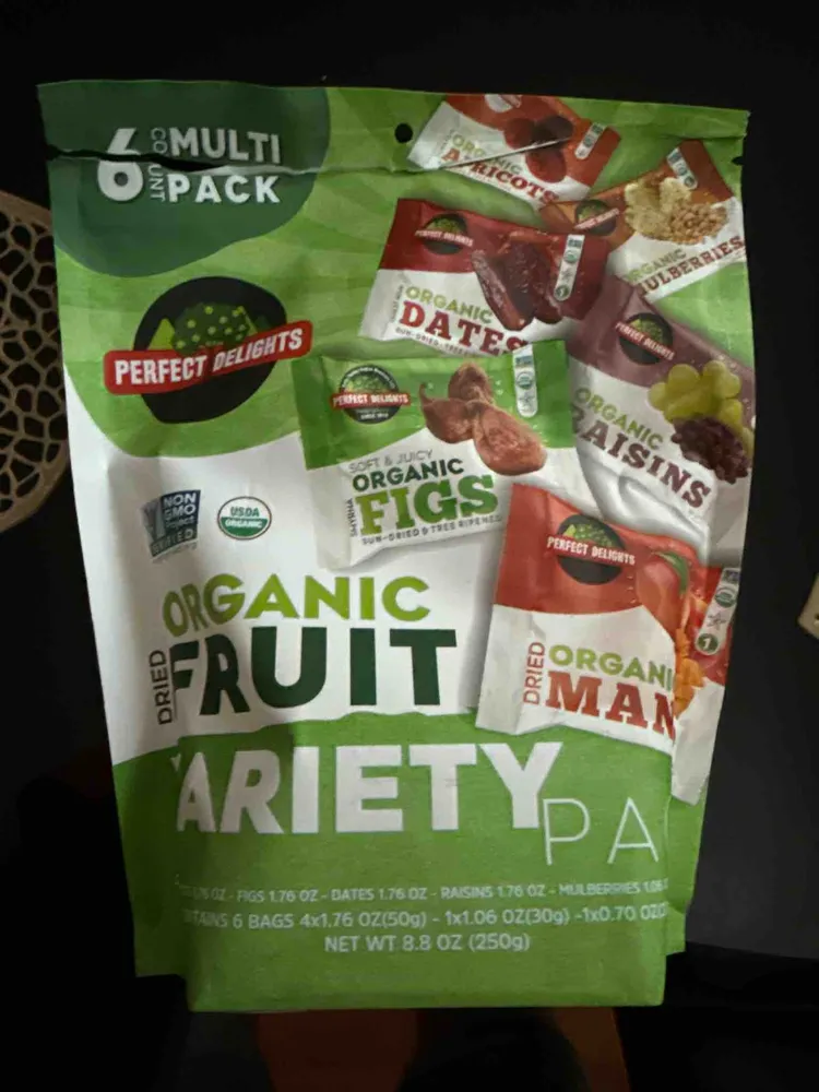Dried Organic Fruit Variety Pack