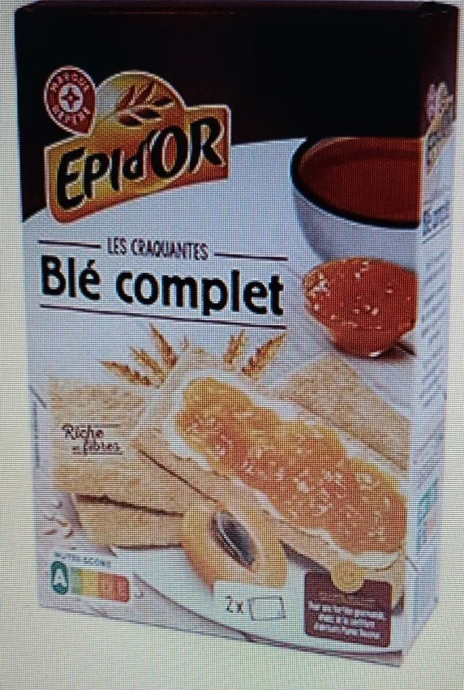 Les croquantes blé complet