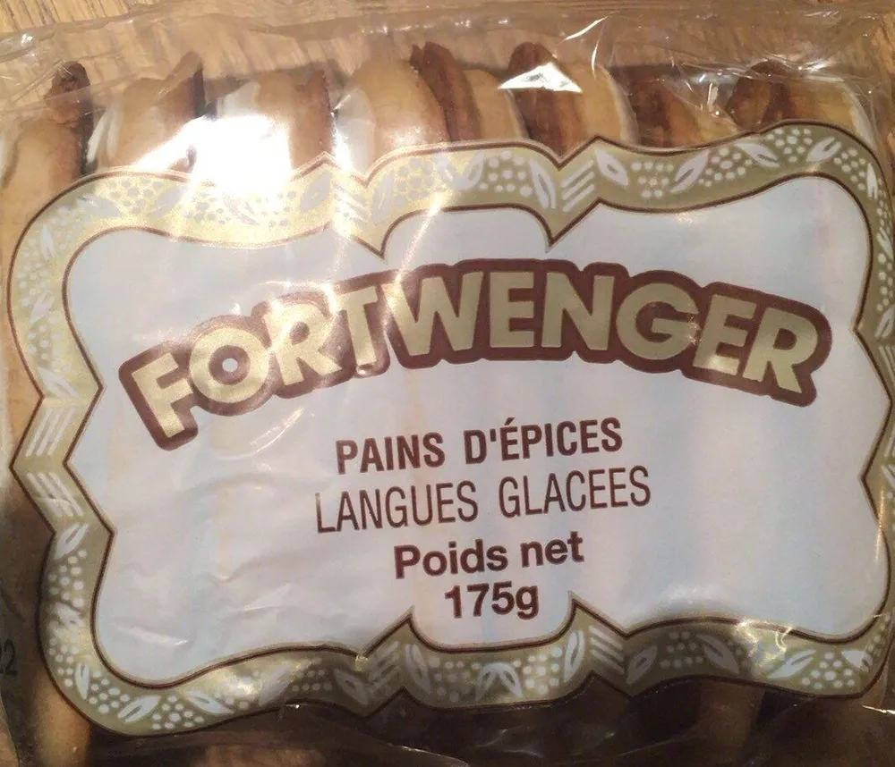 Pains d’épices Langues glacées