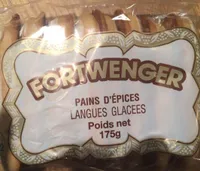Pains d’épices Langues glacées