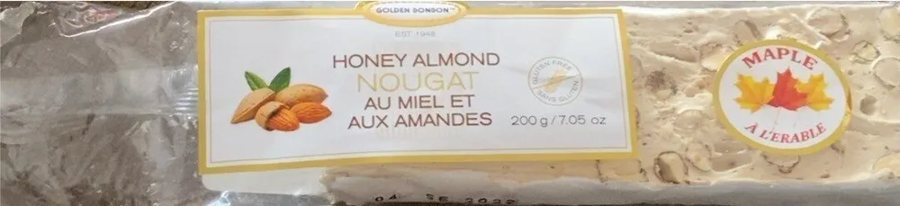 Nougat miel et amande
