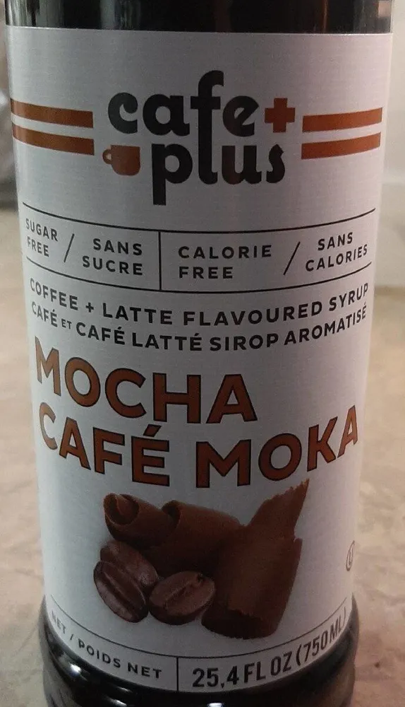 Coffee latte flavored syrup