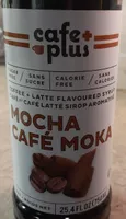 Coffee latte flavored syrup
