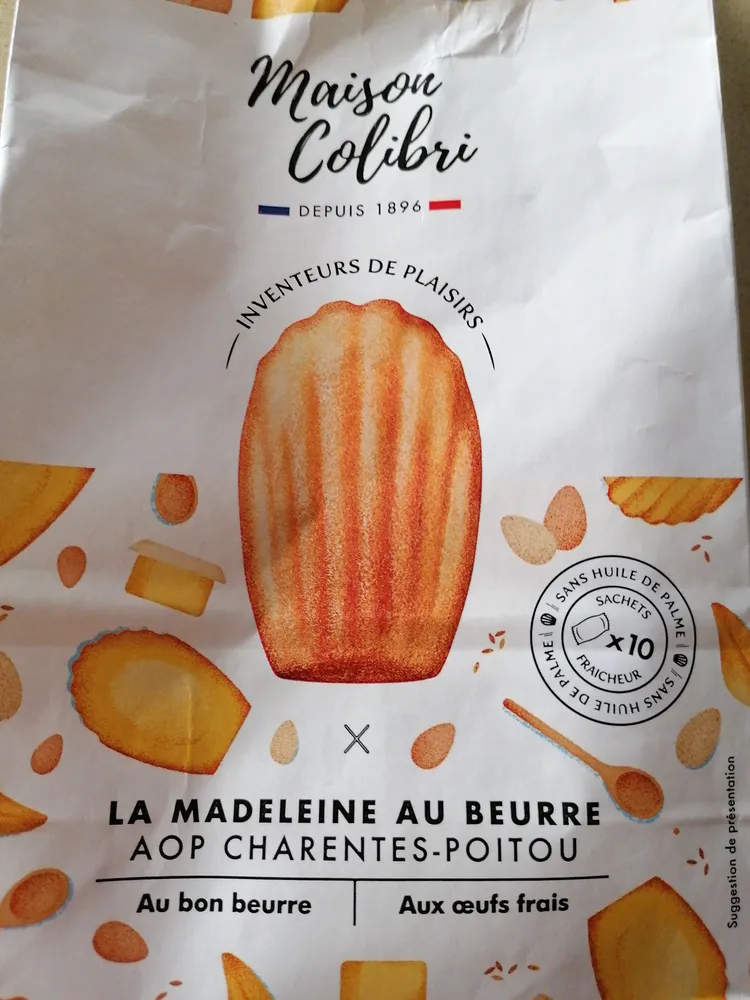la madeleine au beurre