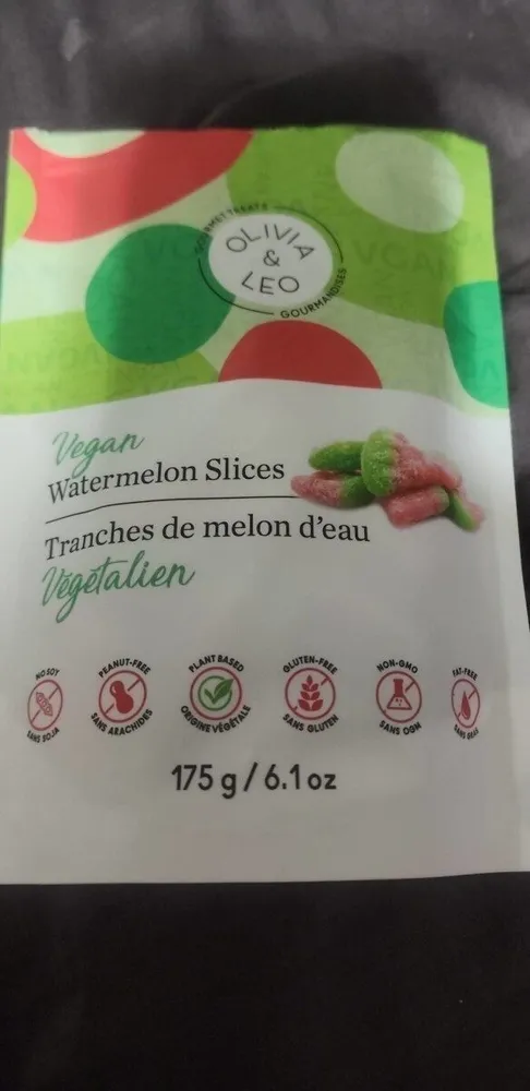 Vegan watermelon slices