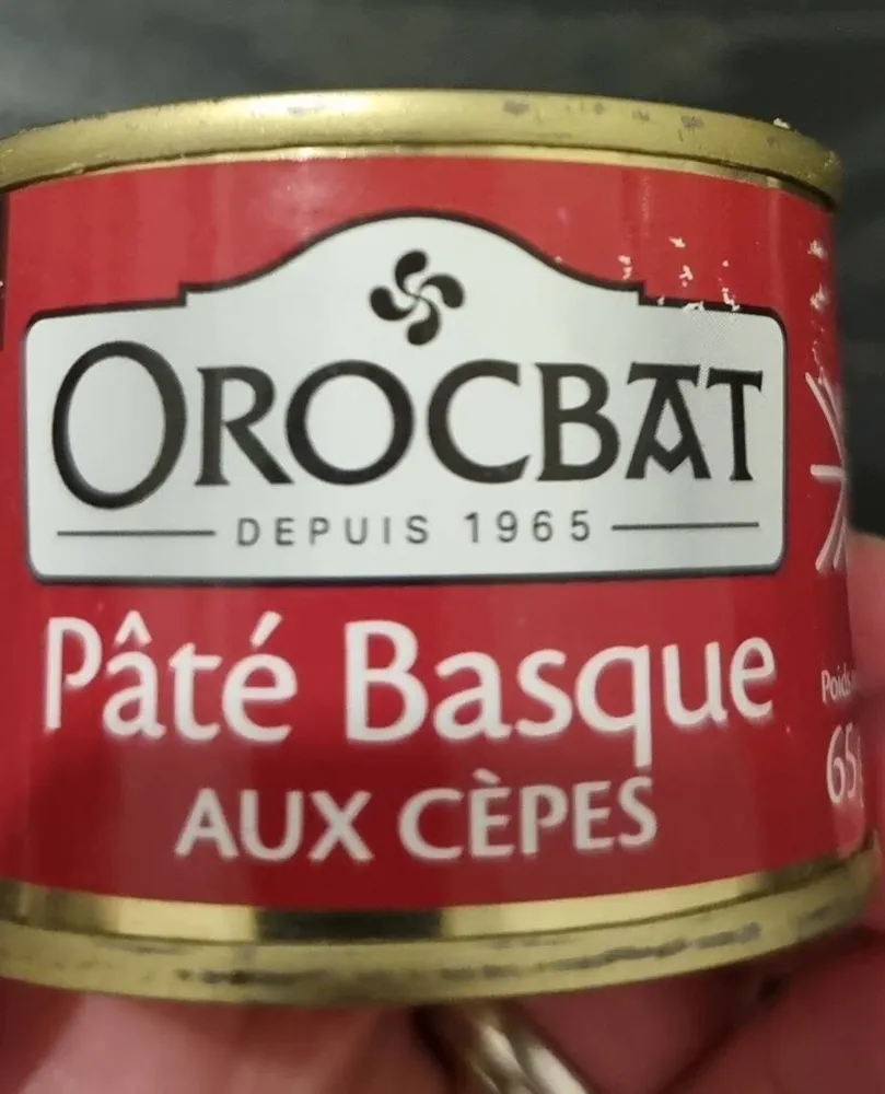 Pâté basque aux cèpes