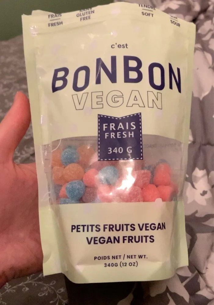 Bon bon petits fruit vegan