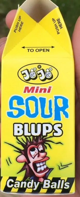 Mini Sour blups - candy balls