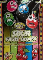 Sour fruit bombs