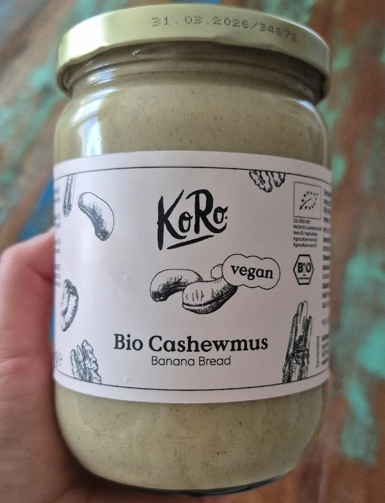 Bio Cashewmus Banana Bread