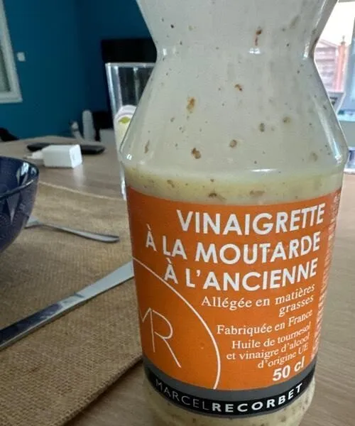 Vinaigrette à la moutarde à l’ancienne
