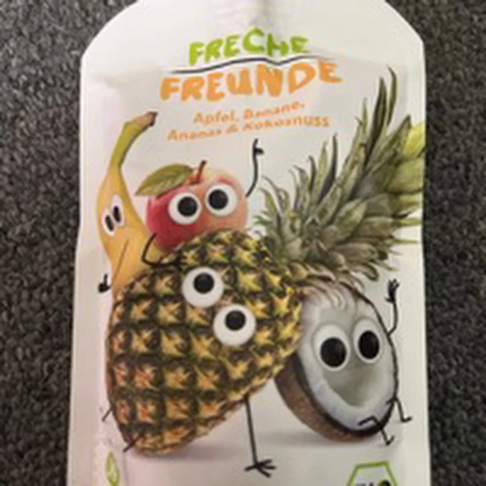 Quetschie Apfel, Banane, Ananas & Kokosnuss