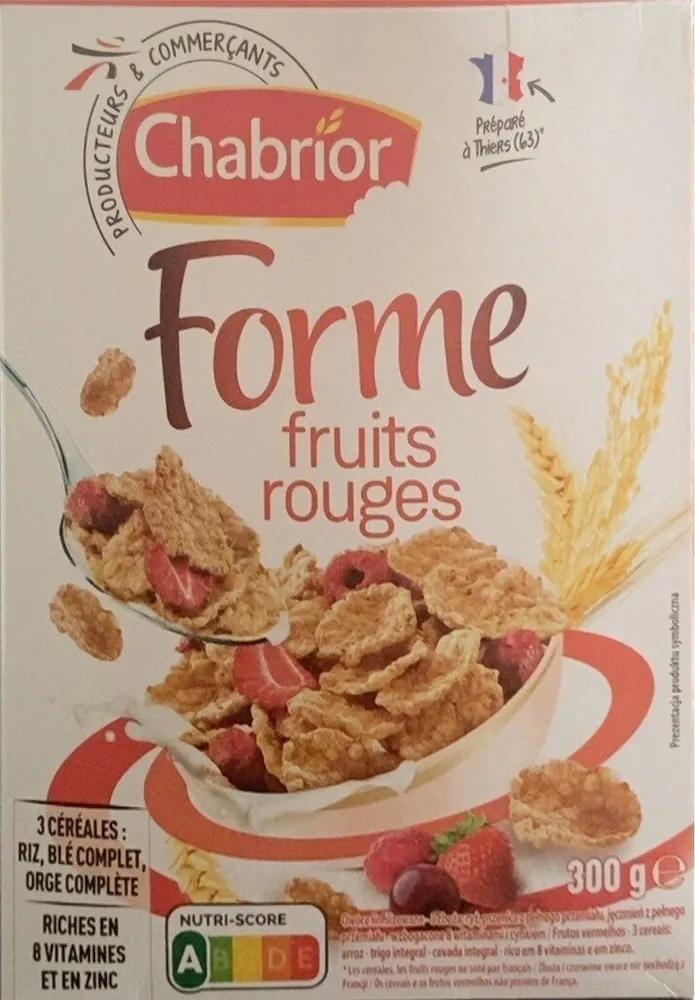 Forme fruits rouges