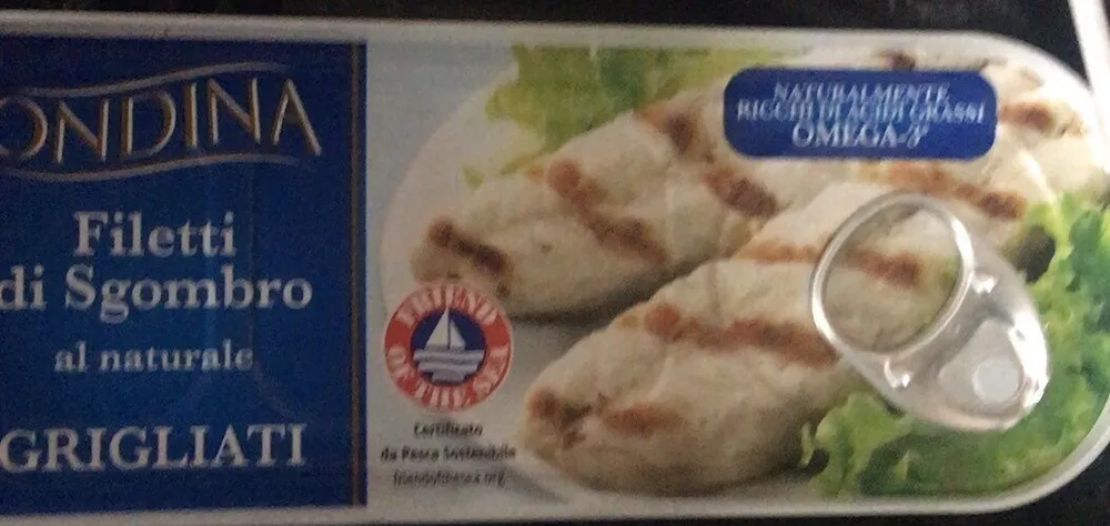 Filetti di sgombro al naturale grugliati