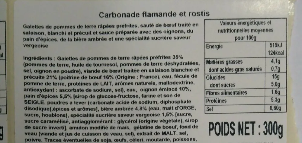 Carbonade flamande
