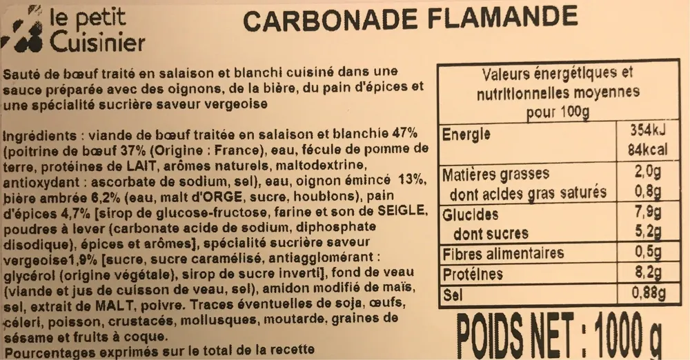 Carbonade flamande