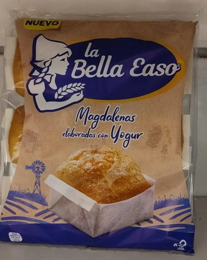 Magdalenas con yogur
