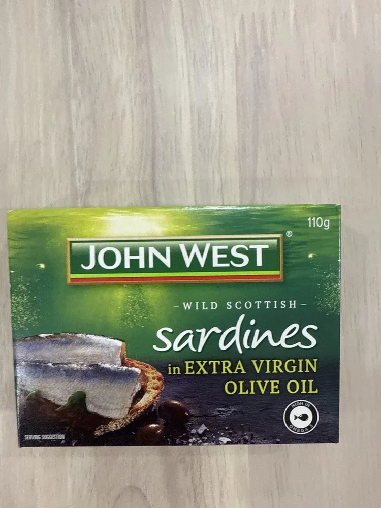 Wild caught sardines in extra virgin oil