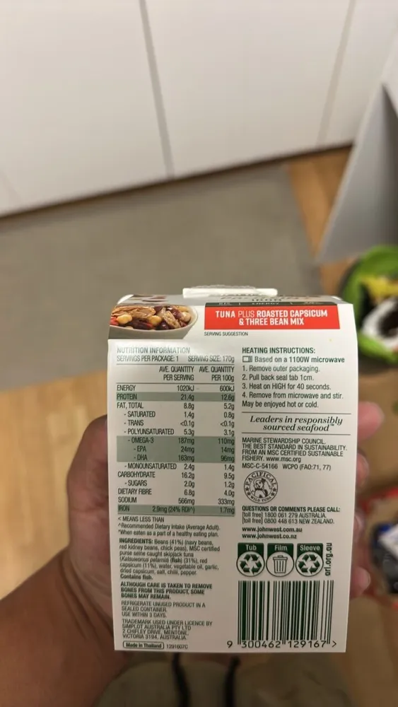 Tuna Bowl - Protein + Iron