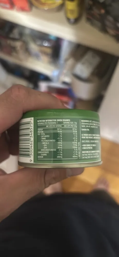 CHUNK STYLE TUNA IN OLIVE OIL BLEND