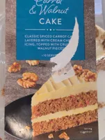 Carrot & Walnut Cake