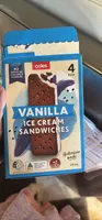 Vanilla Ice Cream Sandwiches