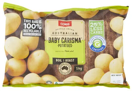 Baby Carisma potatoes