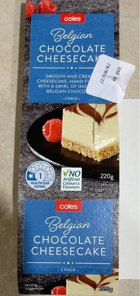 Belgian Chocolate Cheesecake