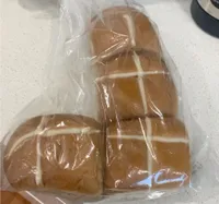 Fruit Free Hot Cross Buns 6pk SC