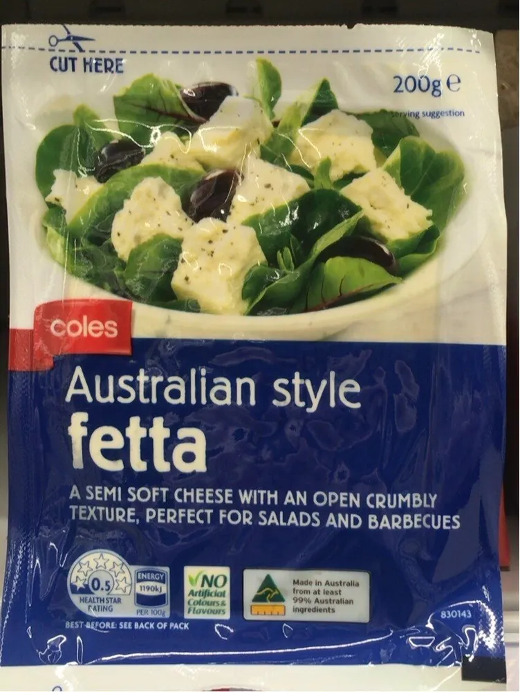 Australian Style Fetta